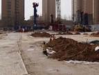 喜大乐奔 东营区万达华府A区南侧公共停车场已开工建设 